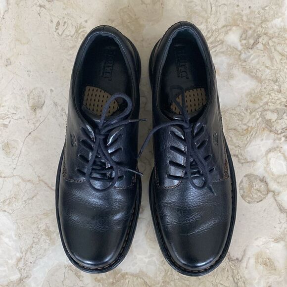 Born Leather Oxford Lace Up Derby Shoes - Picture 11 of 14